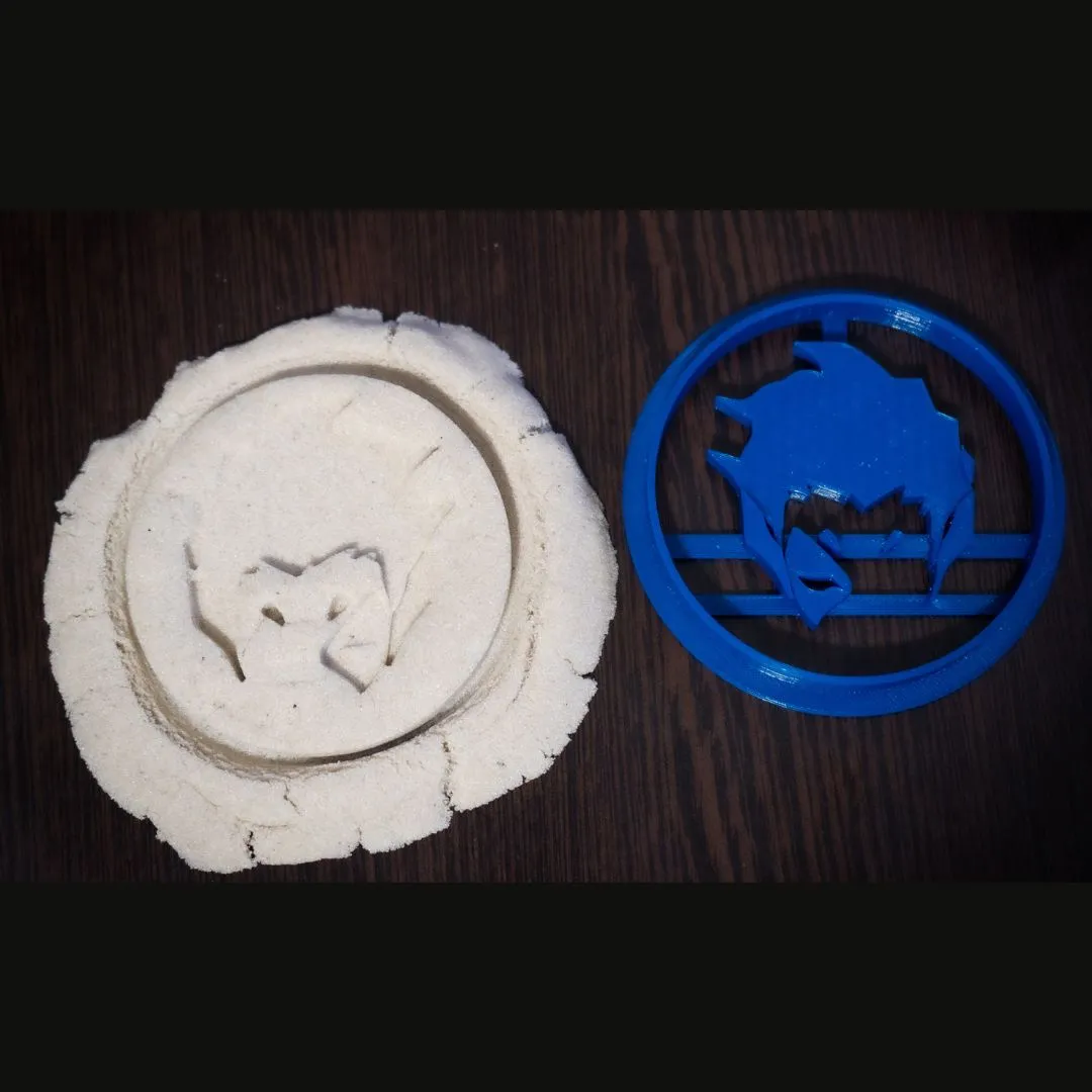 Cookie Cutter : Sombra, Reinhardt, Moira, Zenyatta | OW party | 3d cookie cutters |