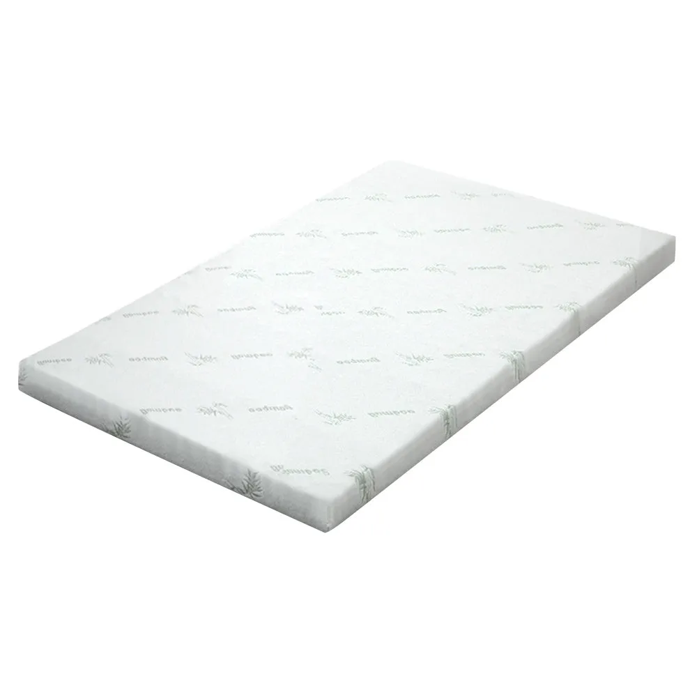 Cool Gel Infused Memory Foam Mattress Topper Single Giselle Bedding