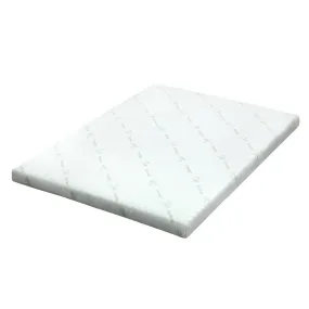 Cool Gel Memory Foam Mattress Topper w/Bamboo Cover 8cm - Queen