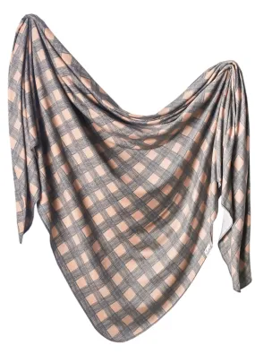 Copper Pearl Billy Knit Swaddle Blanket