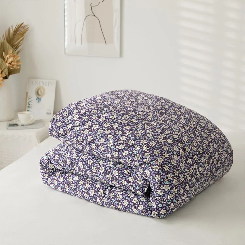 Cotton Floral Duvet Cover Set