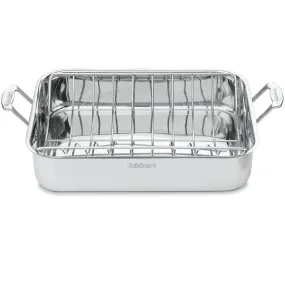 Cuisinart Stainless Steel Lightweight Roasting Pan 16 x 12"