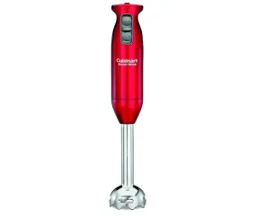 Cuisinart Variable Speed Immersion Blender Metallic Red - Certified Refurbished