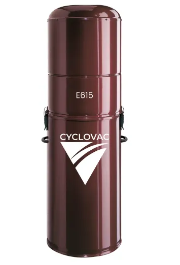 Cyclovac E615 Canister - With Filter - Up to 5000 Sq Ft