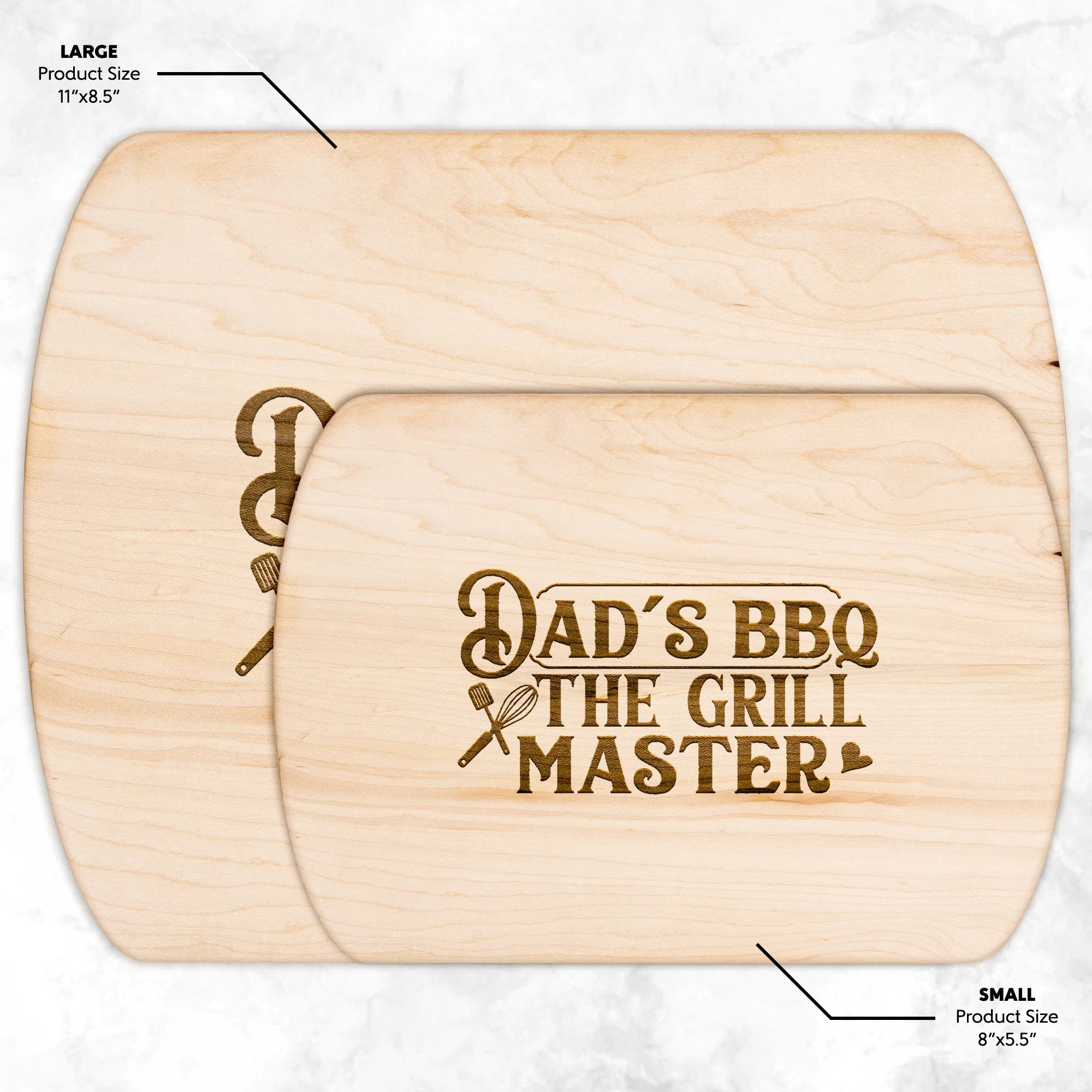 Dad's BBQ Master Cutting Board