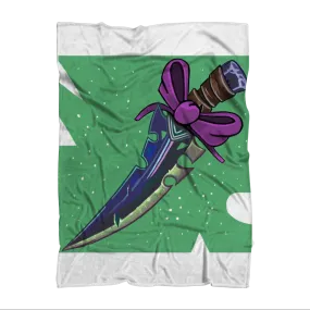 Dagger Sublimation Throw Blanket