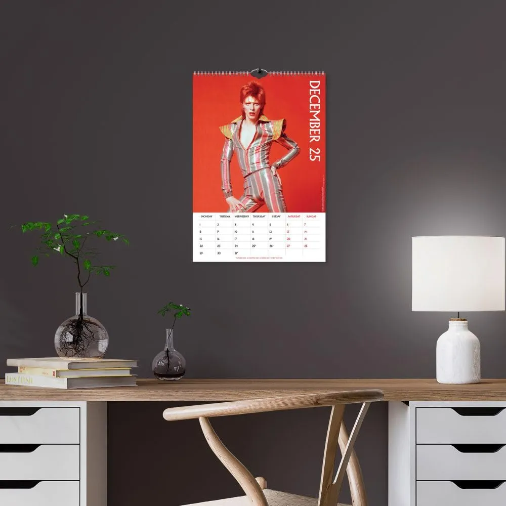 David Bowie Official 2025 A3 Calendar