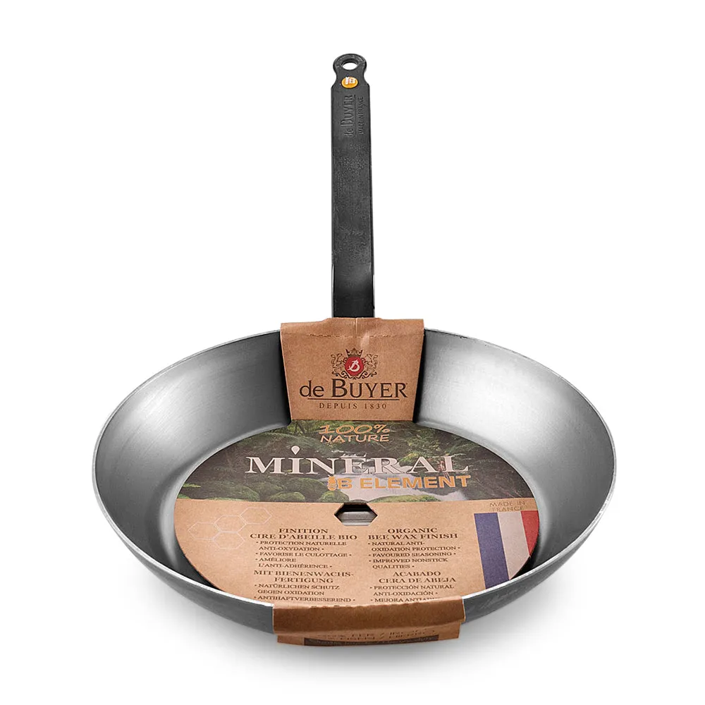 De Buyer Mineral B Elements Grill Pan 32cm