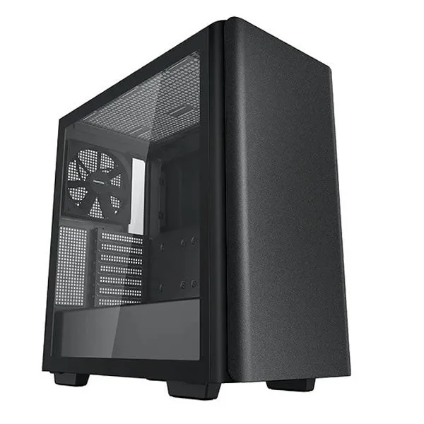 DeepCool | CK500 | E-ATX Mid-Tower Case With 2X140mm Pre-Installed Fans - Black