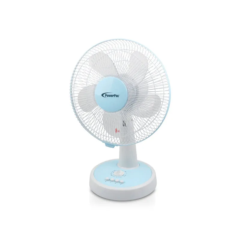 Desk Fan 12" with Oscillation & Timer (PPTF303)