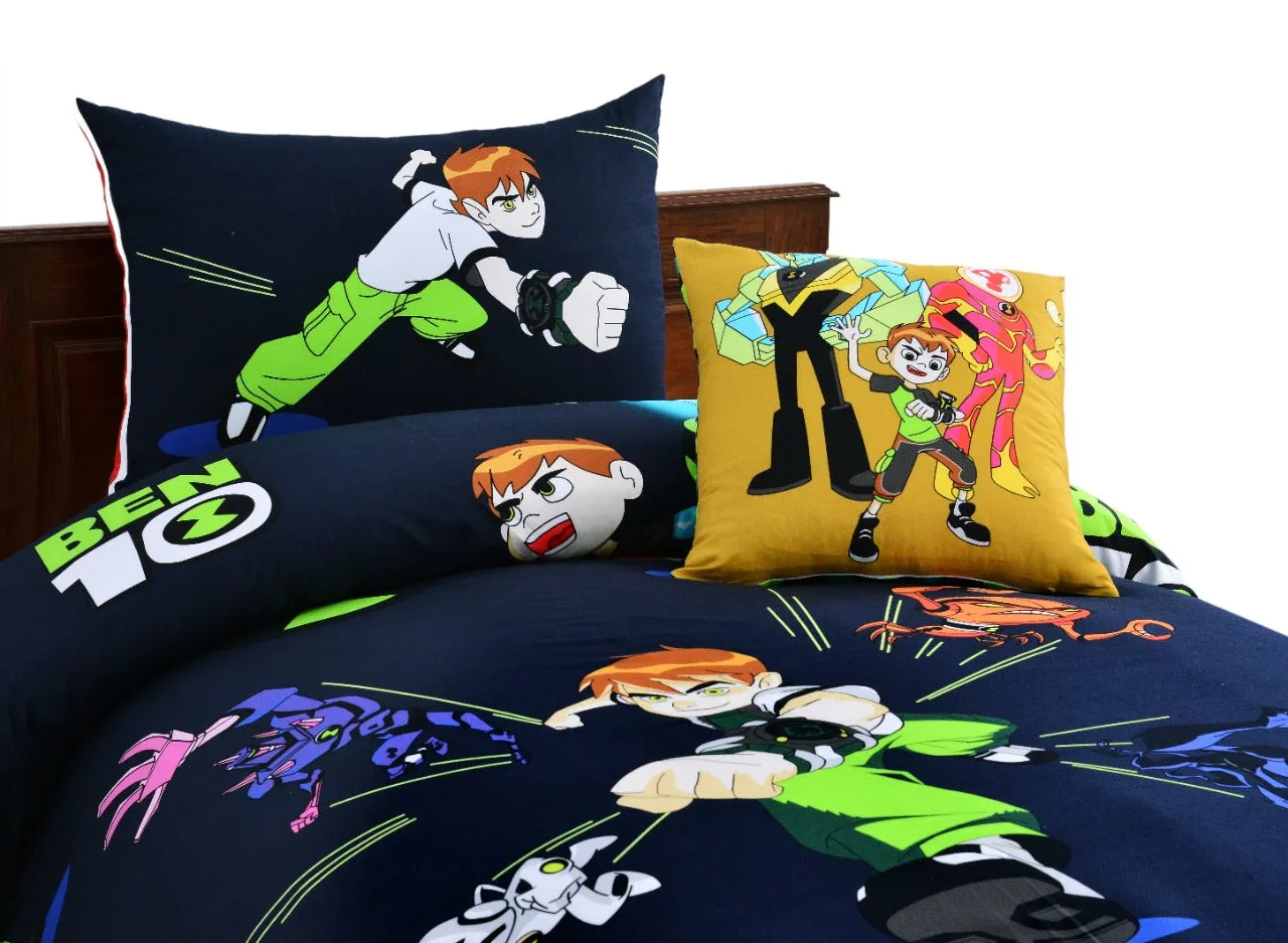 Digital Printed Junior Single Bed Sheet-Ben10