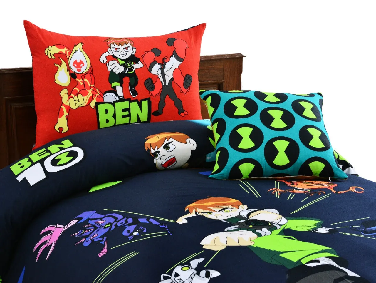 Digital Printed Junior Single Bed Sheet-Ben10