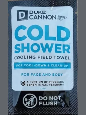 Duke Cannon-Cold Shower-Cooling Field Towel-1pk