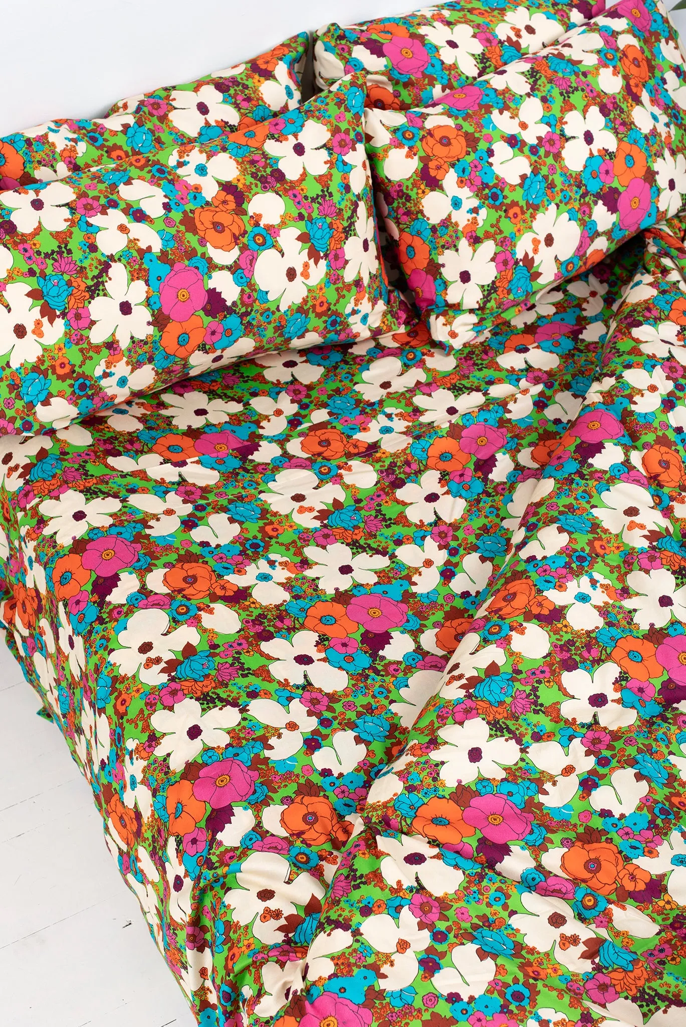 Duvet Bedding Set - Acid Floral