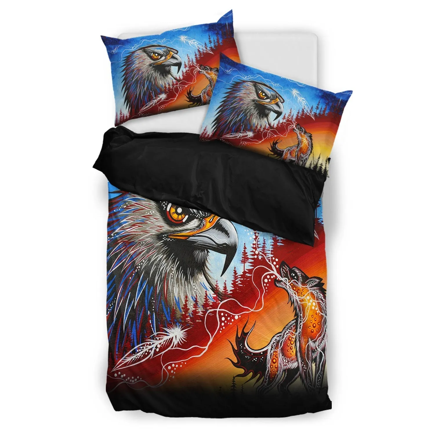 Eagle & Wolf Bedding Set WCS