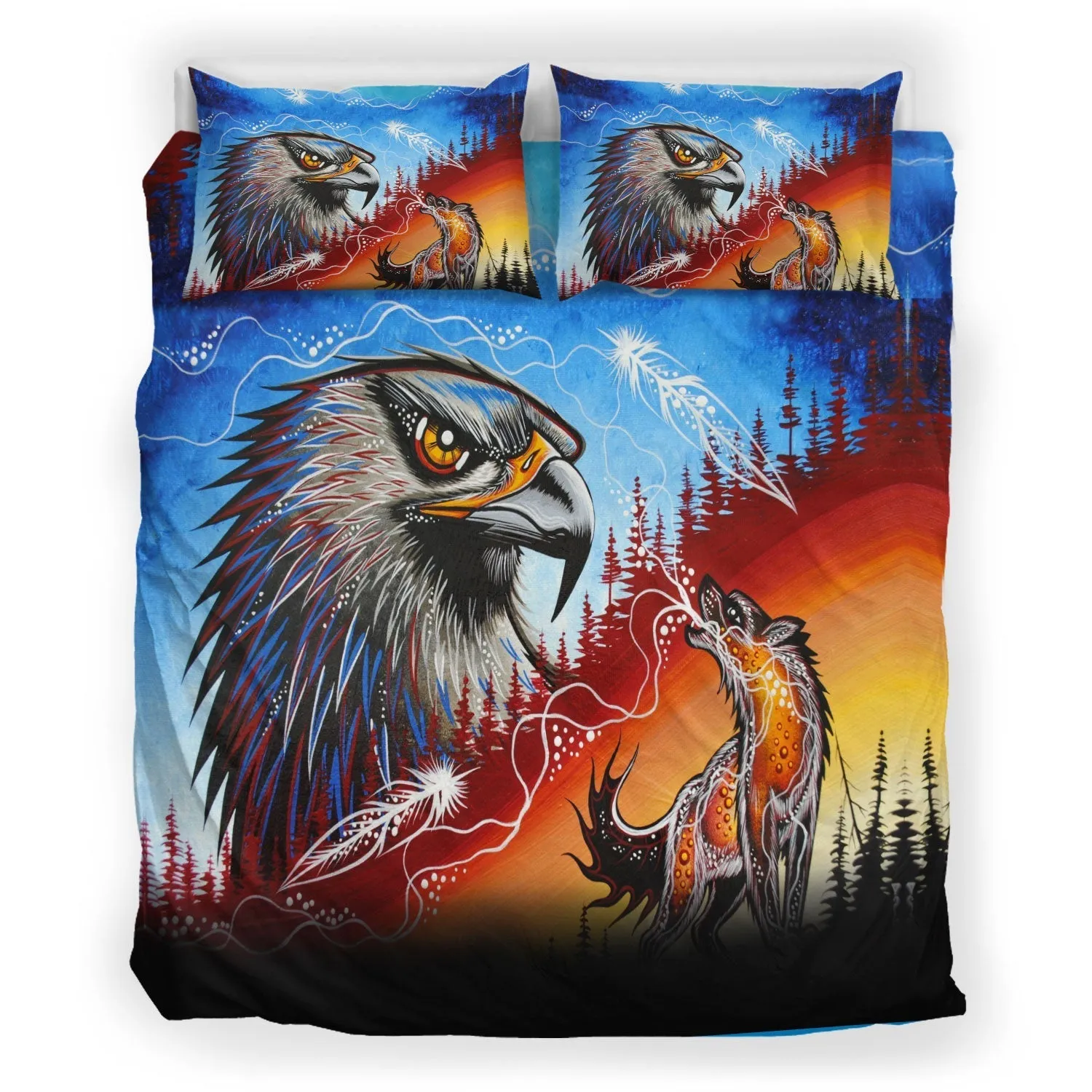 Eagle & Wolf Bedding Set WCS