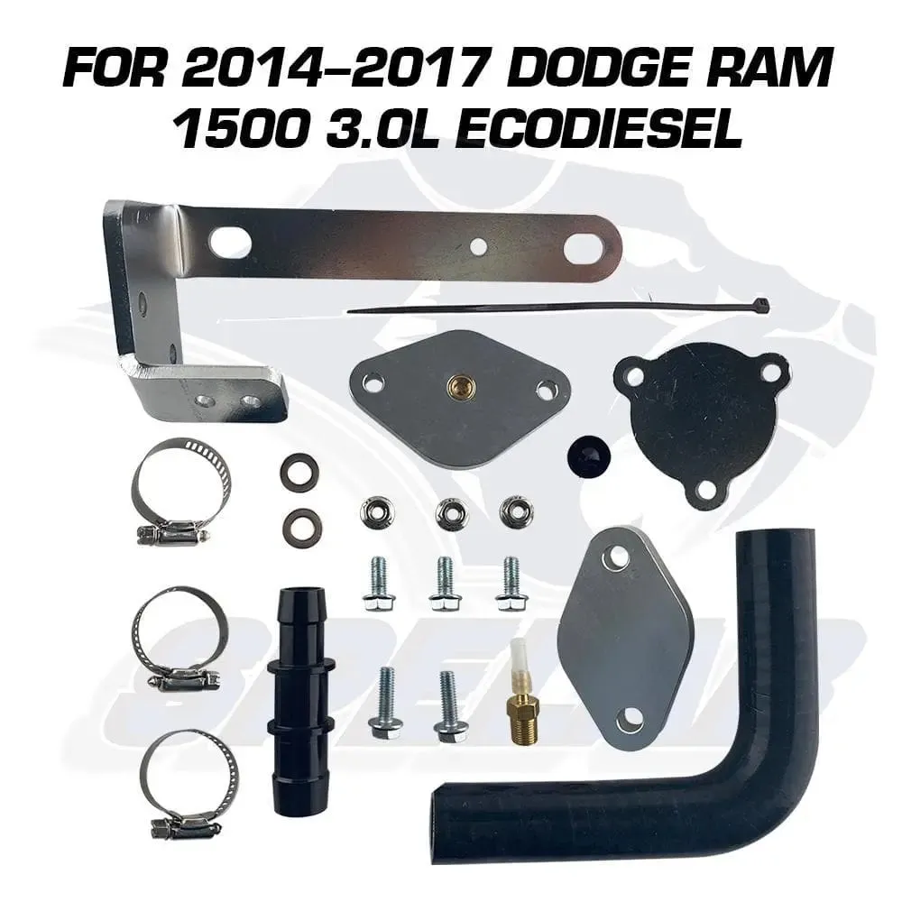 EGR Valve & Cooler Delete Kit For 2014-2018 Dodge Ram 1500 EcoDiesel｜SPELAB