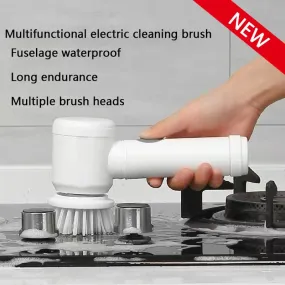 Electric Kitchen & Bathroom Cleaning Brush