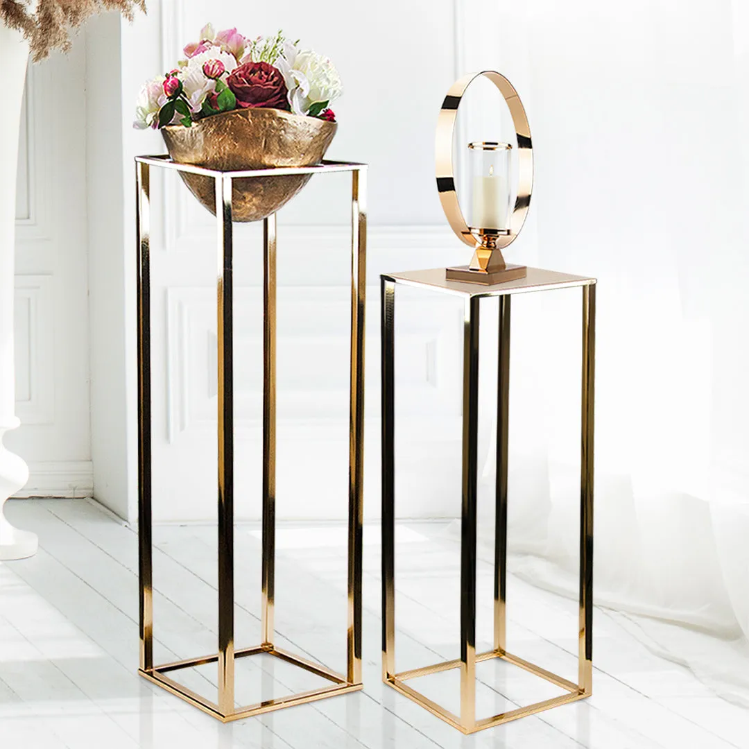 Electroplated Metal Stand Set