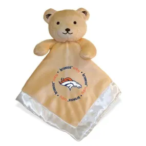 Embroidered Broncos Baby Security Blanket