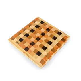 Endgrain Square Cutting Board