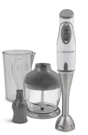 Esperanza Ekm003e Blender 0.75 L Immersion Blender 450 W Grey, White