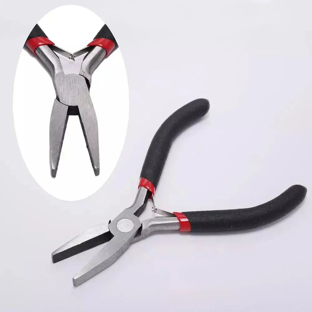 Ferronickel Carbon-Hardened Steel Round Nose End Cutting Jewelry Pliers Tools DIY Equipment Pliers Fit Handcraft Beadwork Repair