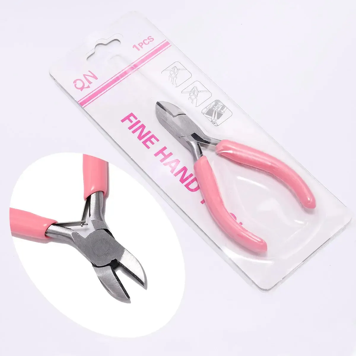 Ferronickel Carbon-Hardened Steel Round Nose End Cutting Jewelry Pliers Tools DIY Equipment Pliers Fit Handcraft Beadwork Repair