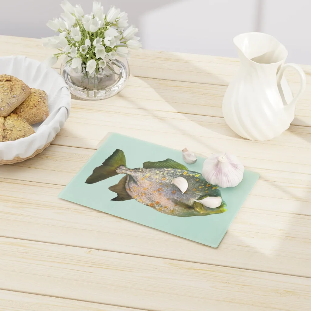 Fish with Specs Cutting Board