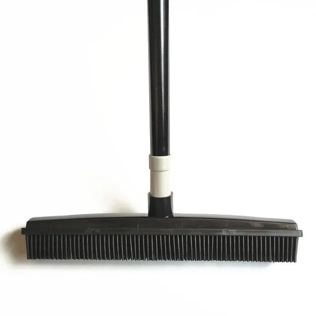 Floor Hair broom Dust Scraper  & Pet rubber Brush Carpet carpet cleaner Sweeper