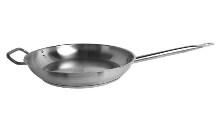 Fry Pan S/S 12in 3Ply Bottom