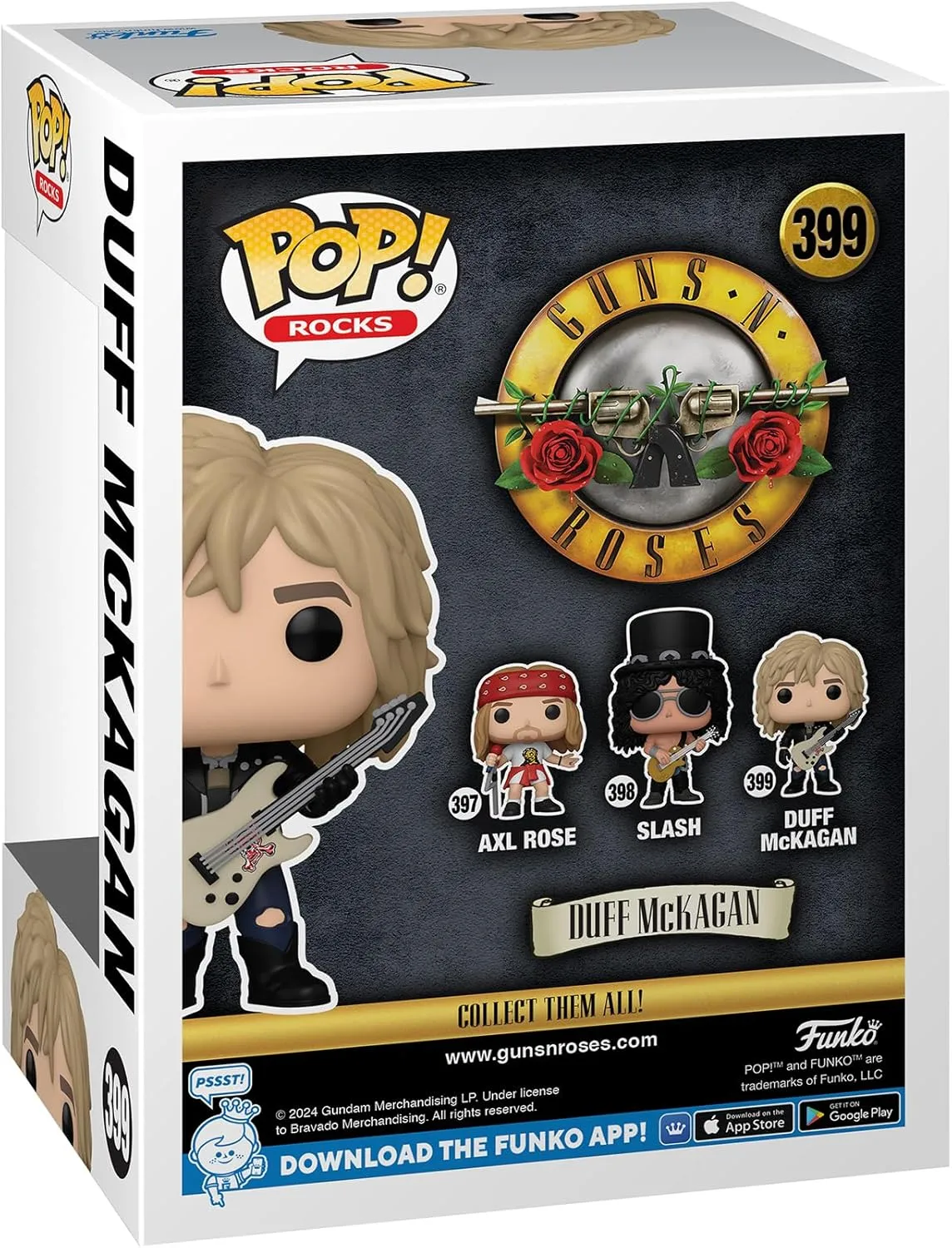 Funko Pop Rocks - Guns N Roses Duff McKagan #399