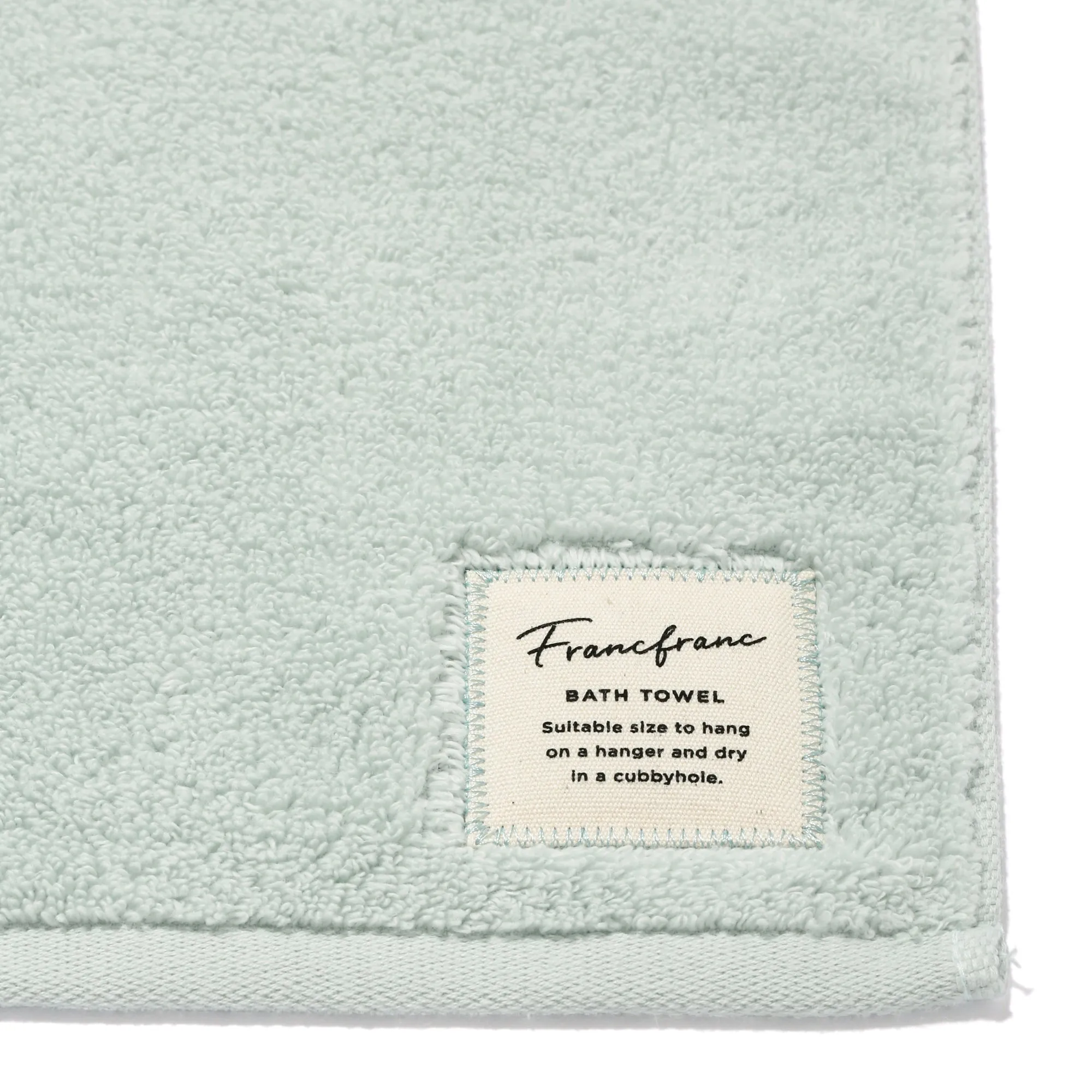 Fuwasara Bath Face Towel 3P Set Green