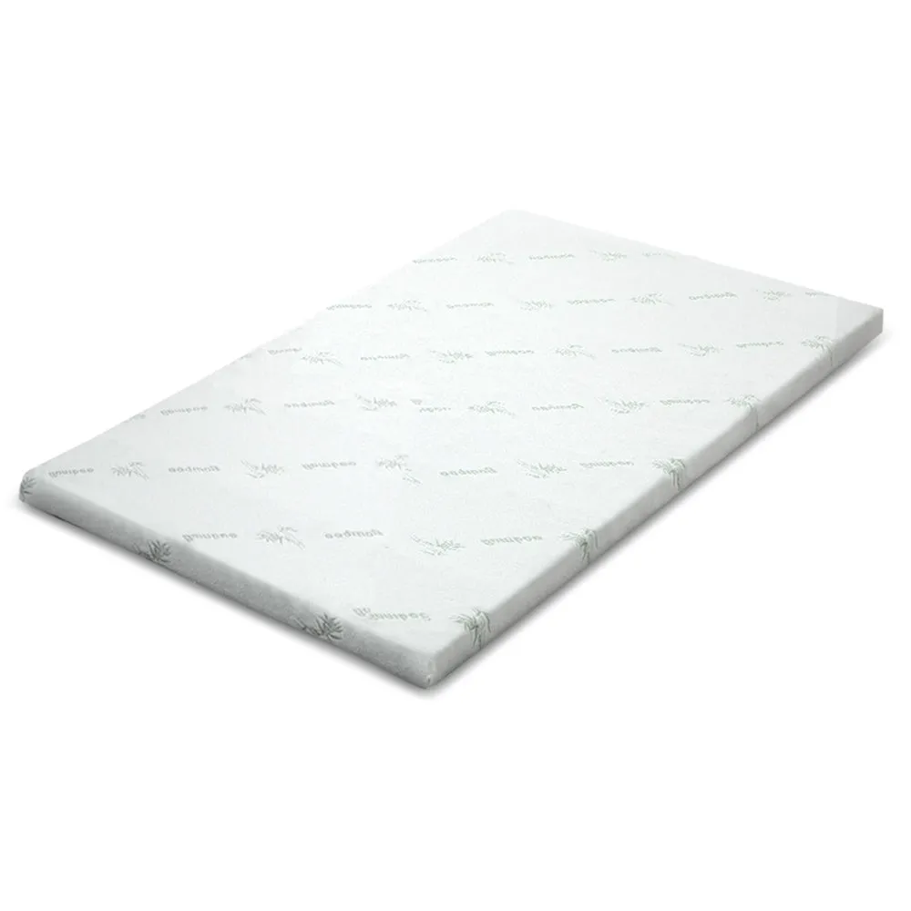 Gel-Infused Memory Foam Mattress Topper Double - Giselle Bedding