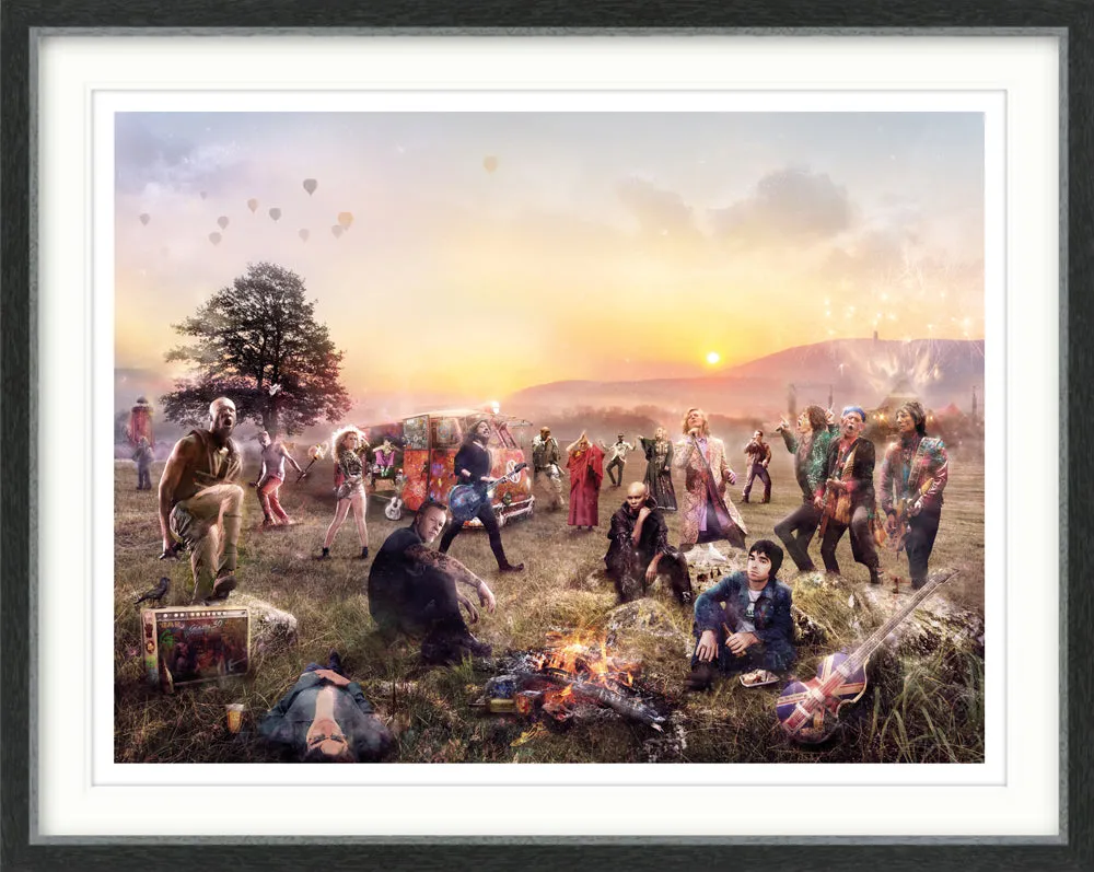 Glasto 50th Anniversary Celebration by Mark Davies