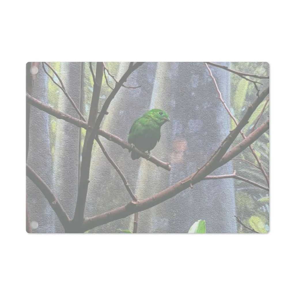 Green Bird Cutting Board