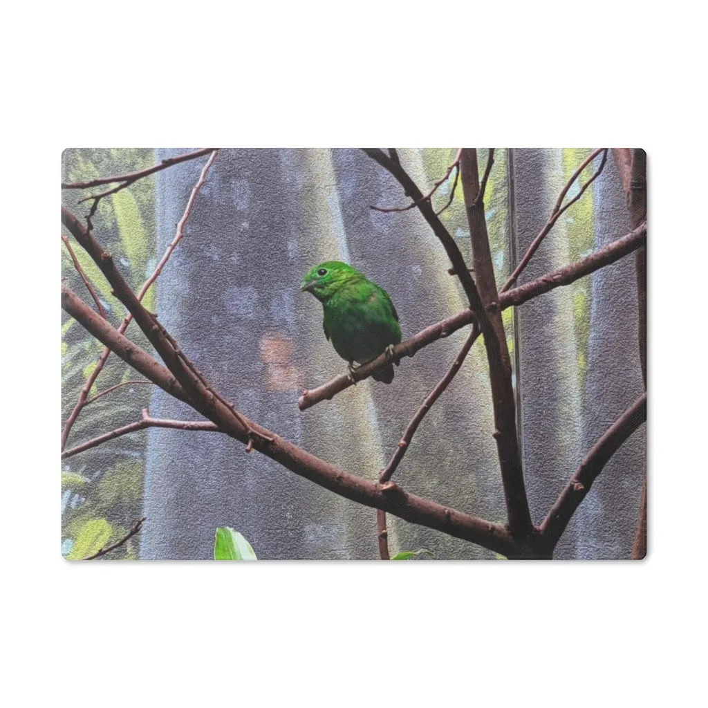 Green Bird Cutting Board