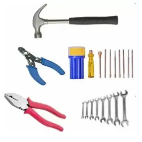 Hand Toolkit Combo - Comprehensive Toolset for Versatile Use