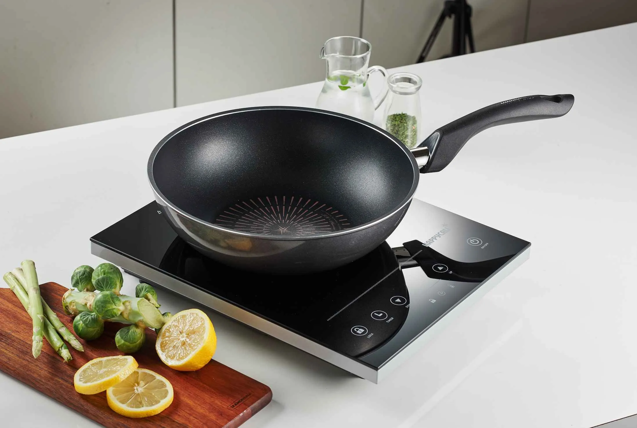 Happycall Titanium Wok, 11in (Induction Capable)