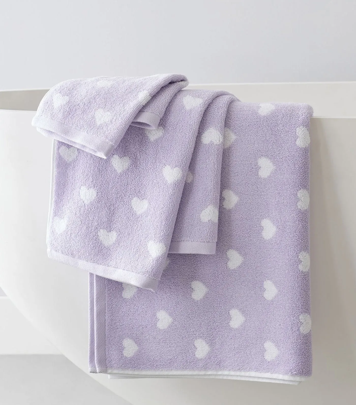 Heart Bath Towel Collection - Bath Towel