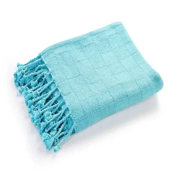 Heather 80261ABL Angel Blue Throw Blanket