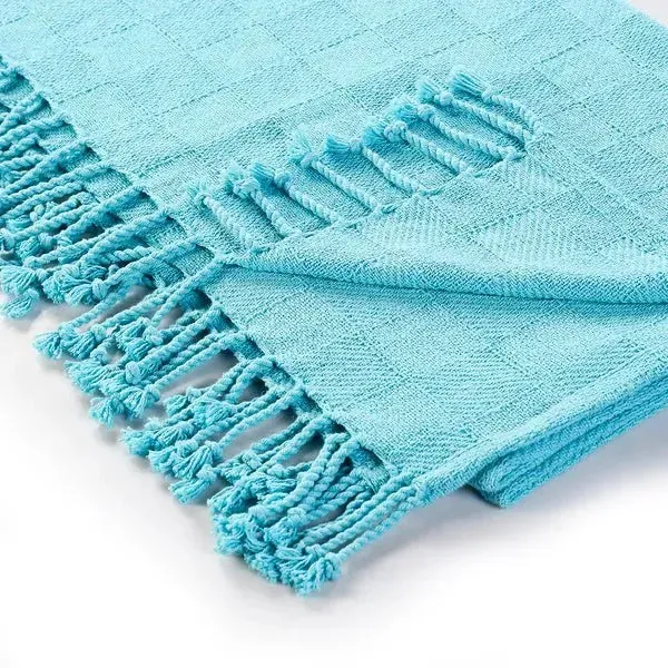 Heather 80261ABL Angel Blue Throw Blanket