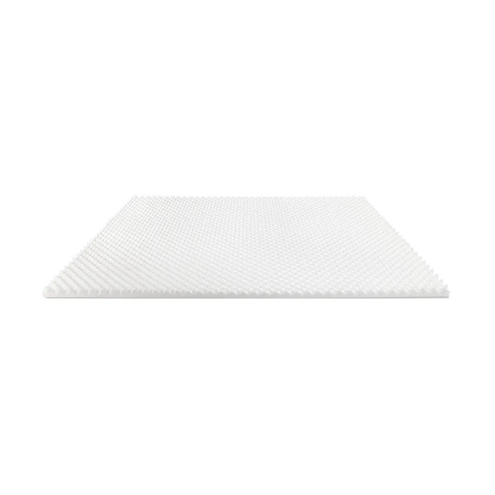 High-Density Egg Crate Foam Mattress Topper 5cm Queen Giselle Bedding