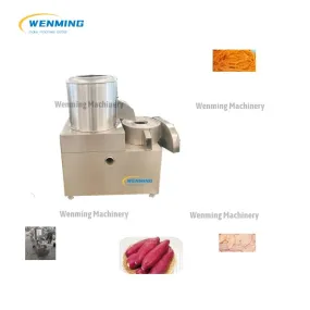 High Productivity White Radish Peeling And Cutting Machine Multifunctional Potato Peeler And Shredder