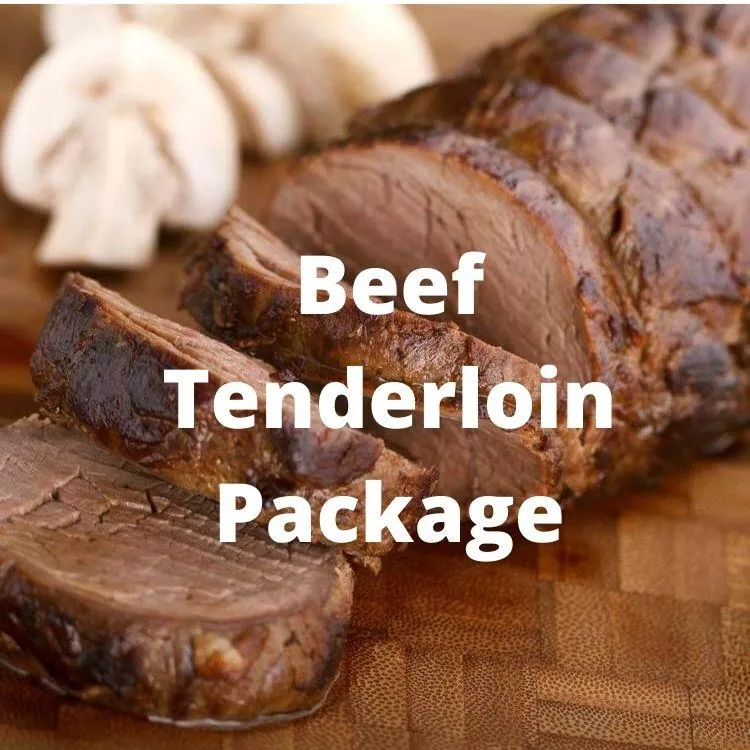 Holiday Package #3: Beef Tenderloin Meal