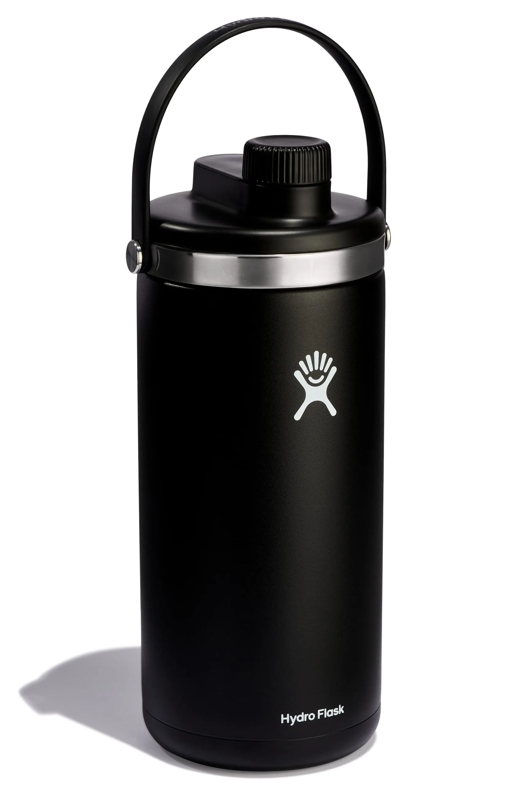 Hydro Flask 128 oz. Oasis Water Jug - Stainless Steel, Reusable, Vacuum Insulated - Leak Proof Cap