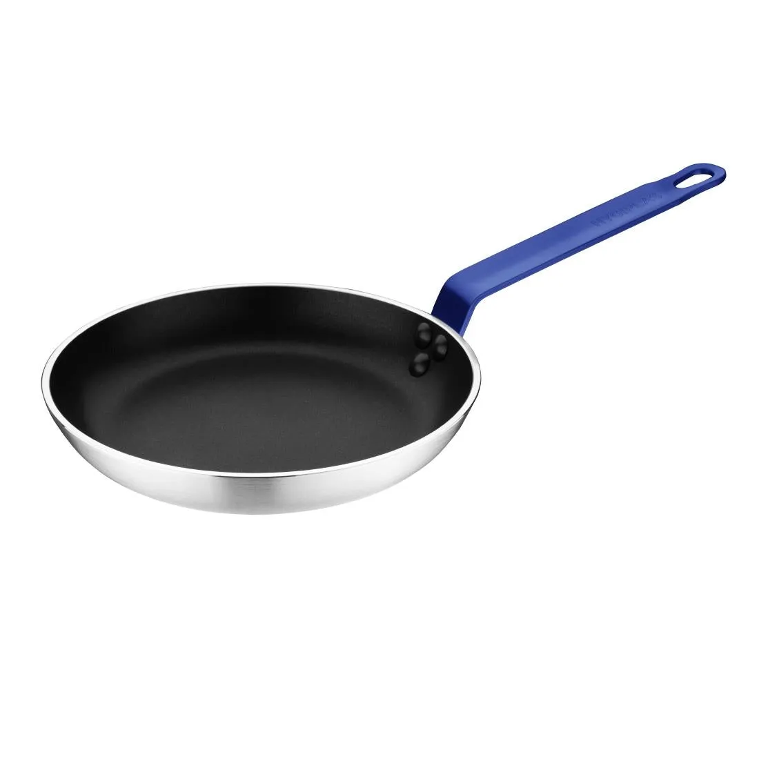 Hygiplas Aluminium Non-stick Teflon Platinum Plus Frying Pan with Blue Handle 24cm - HT971