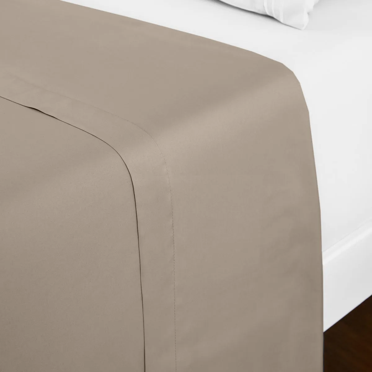 Iconic Microfiber Flat Sheet (Dark Colors)