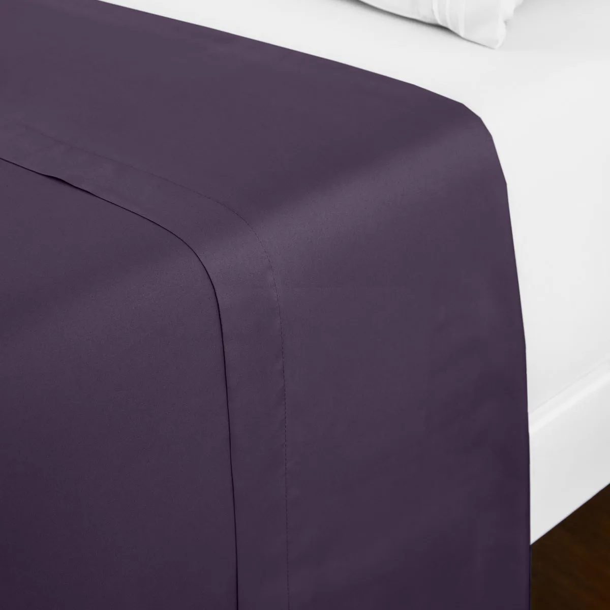 Iconic Microfiber Flat Sheet (Dark Colors)