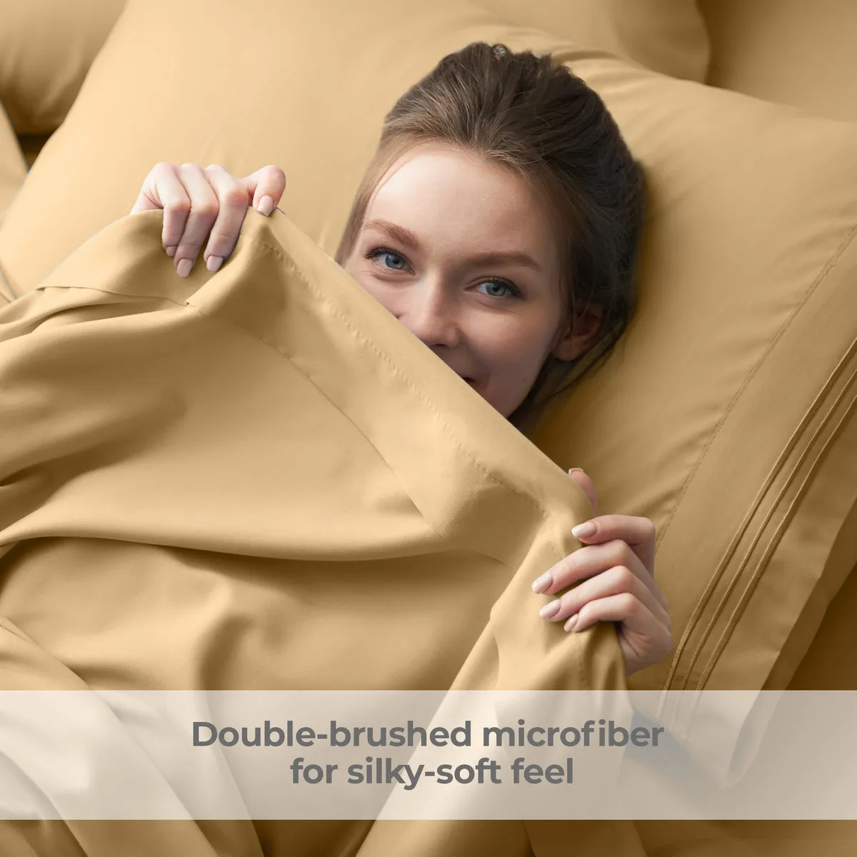 Iconic Microfiber Flat Sheet (Dark Colors)